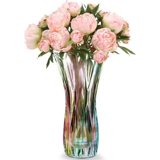 Colourful Vase | Decorative Vibrant Flower Vase for Home, Shelf, Table or Gift – Modern Eye-Catching Design