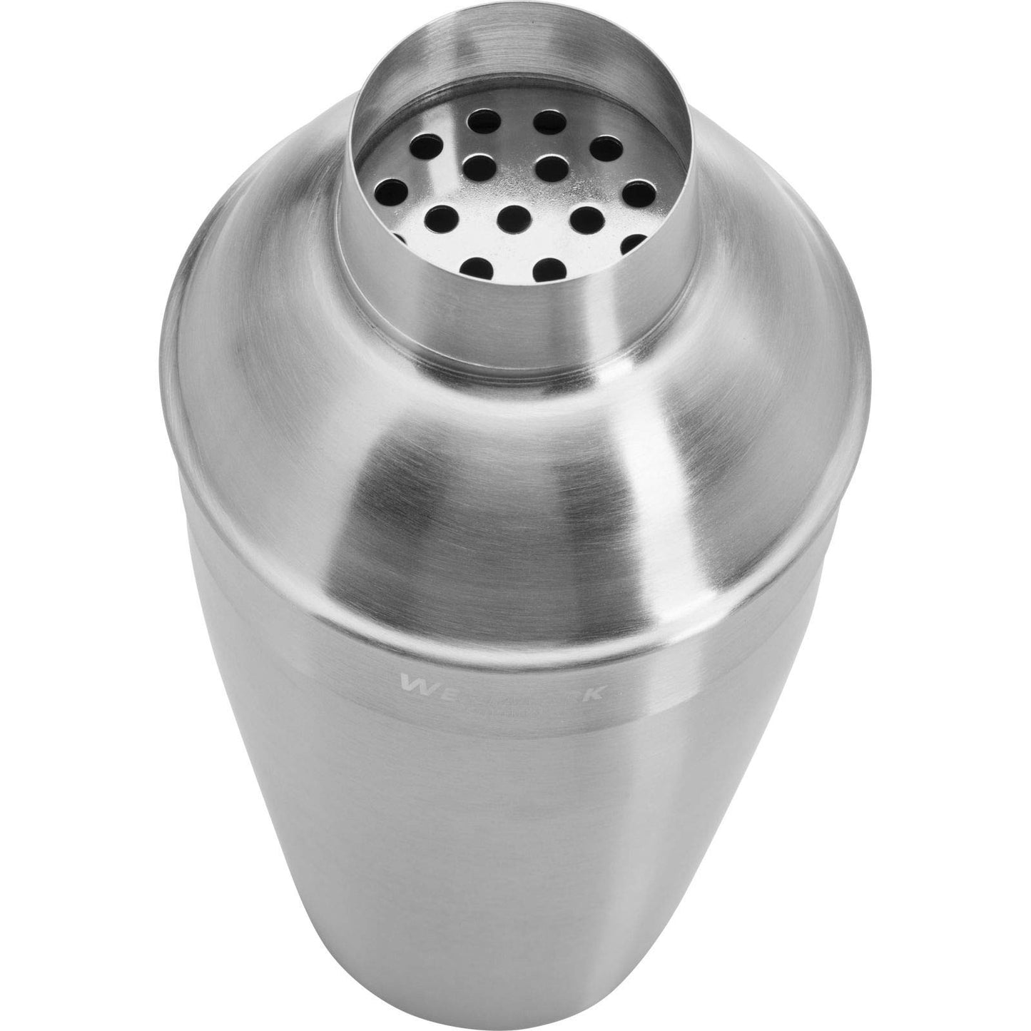 Westmark “Sam” Cocktail Shaker – 400 ml glass & stainless steel, with scale and strainer