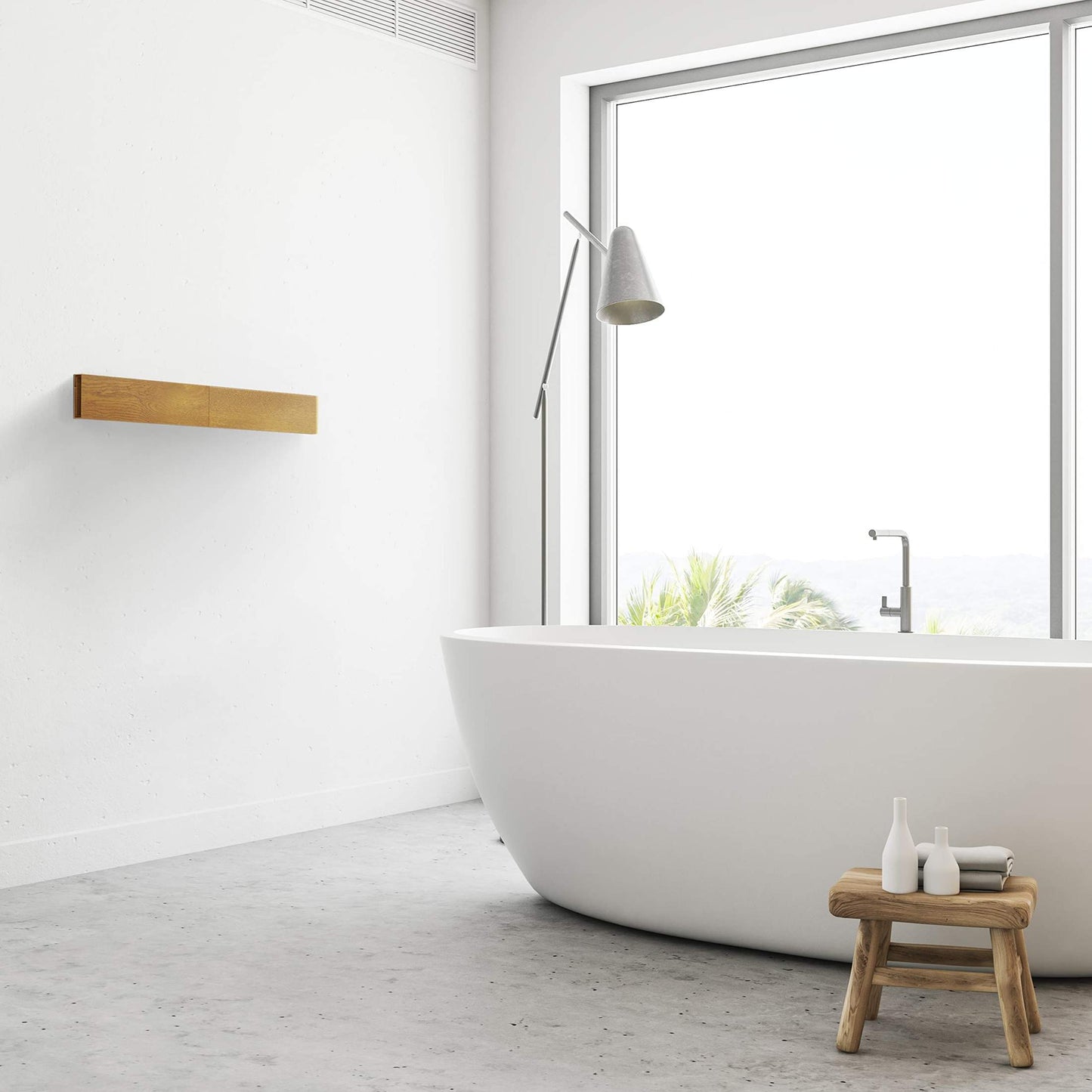 Seinään taittuva pyykinkuivain 70 cm