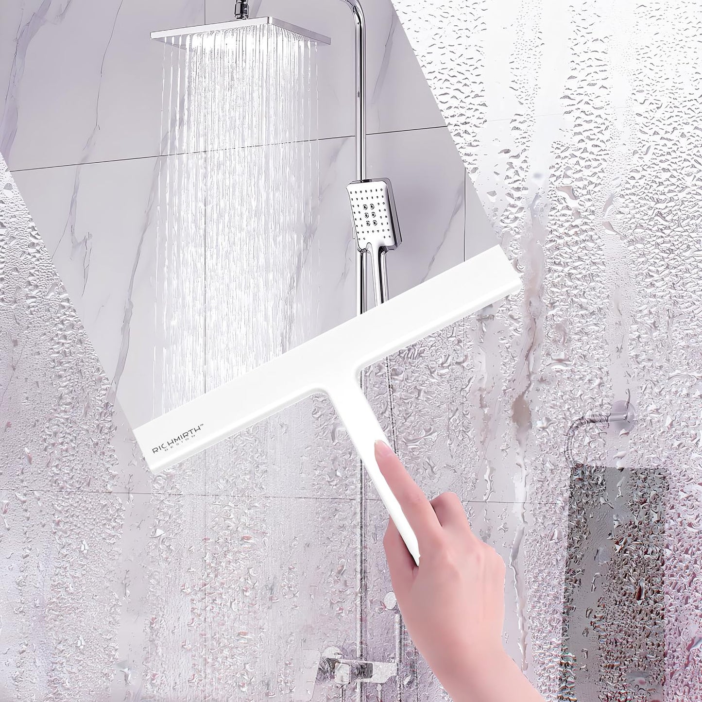 Suihkulasta, silikoninen 23 cm