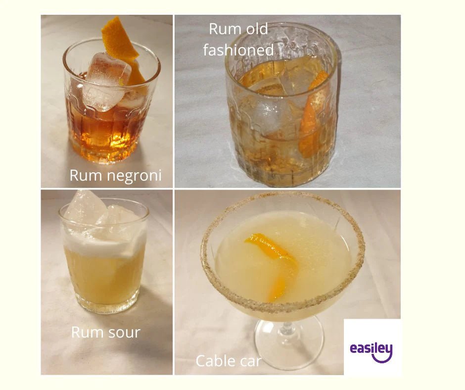 Four rum cocktails to make at home - Easiley