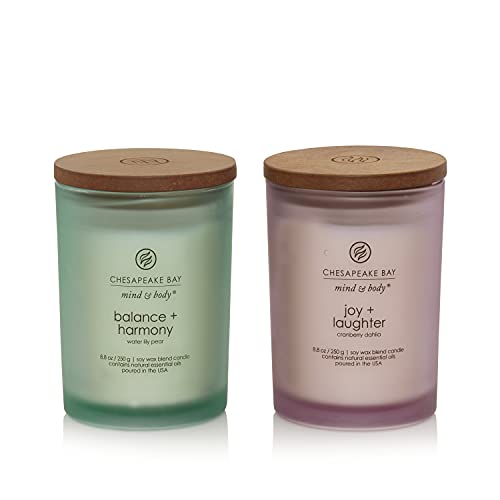 Chesapeake Bay Candle Medium Jar Scented Candle, Serenity + Calm (Lavender Thyme)