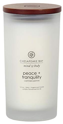 Chesapeake Bay Candle Medium Jar Scented Candle, Serenity + Calm (Lavender Thyme)