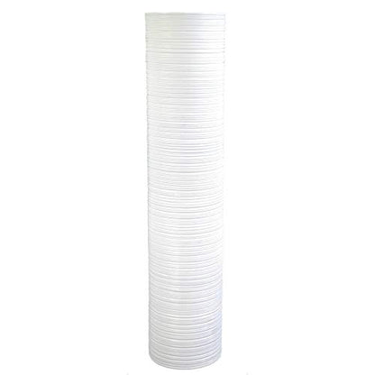 Puinen lattiamaljakko pampaheinille & oksille, 70 cm