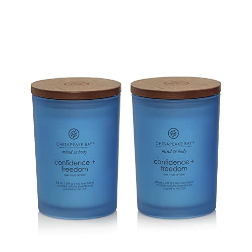 Chesapeake Bay Candle Medium Jar Scented Candle, Serenity + Calm (Lavender Thyme)