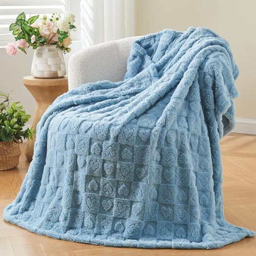 NEWCOSPLAY Super Soft King Blanket – Pink Checkered Flannel Fleece, Lightweight & Silky, All-Season Bed Throw (90"x110").