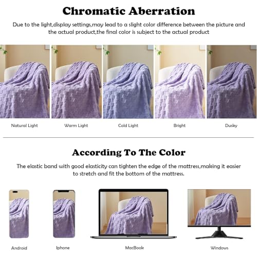 NEWCOSPLAY Super Soft King Blanket – Pink Checkered Flannel Fleece, Lightweight & Silky, All-Season Bed Throw (90"x110").