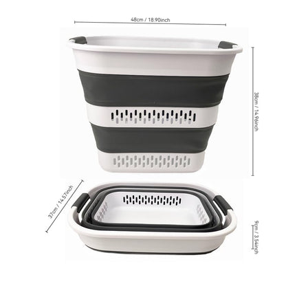 Taitettava pyykkikori, 40 l