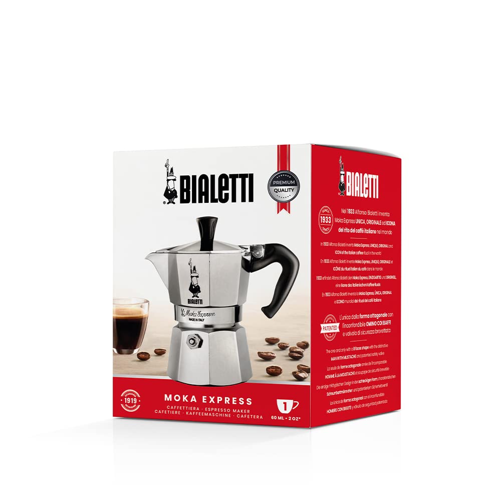 Bialetti Moka Express 1 cup espresso maker