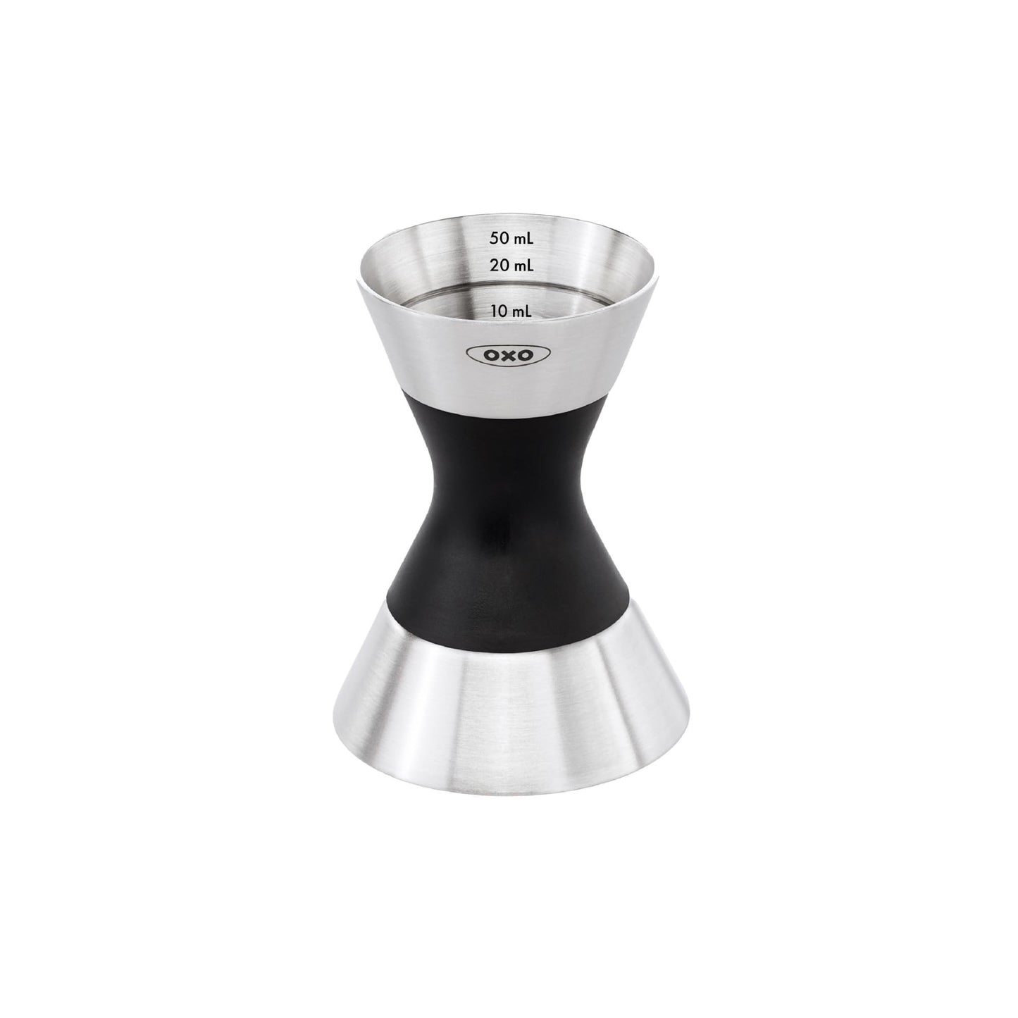 Doppelter OXO Messbecher aus Stahl