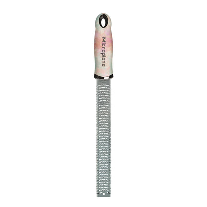 Microplane Premium Classic Zester Grater 46020 – Ultra-Sharp Stainless Steel, Black