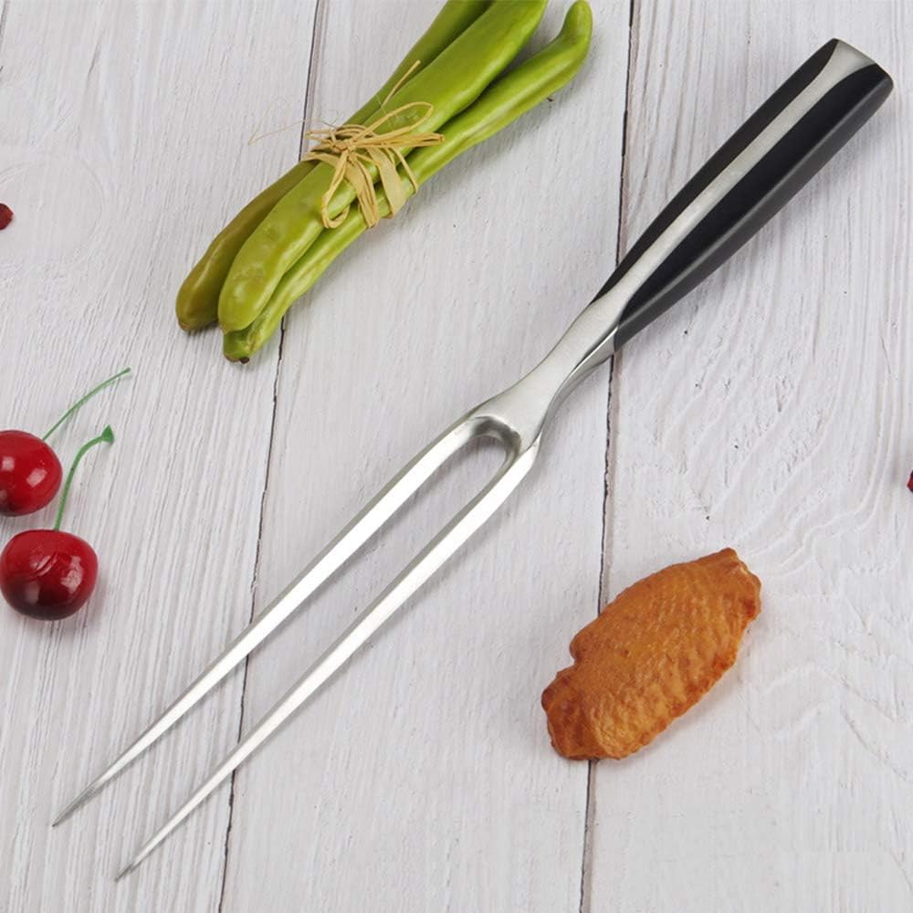 Kilajojo Chef Pro Stainless Steel Meat Fork – 12-Inch Carving & Cooking Fork