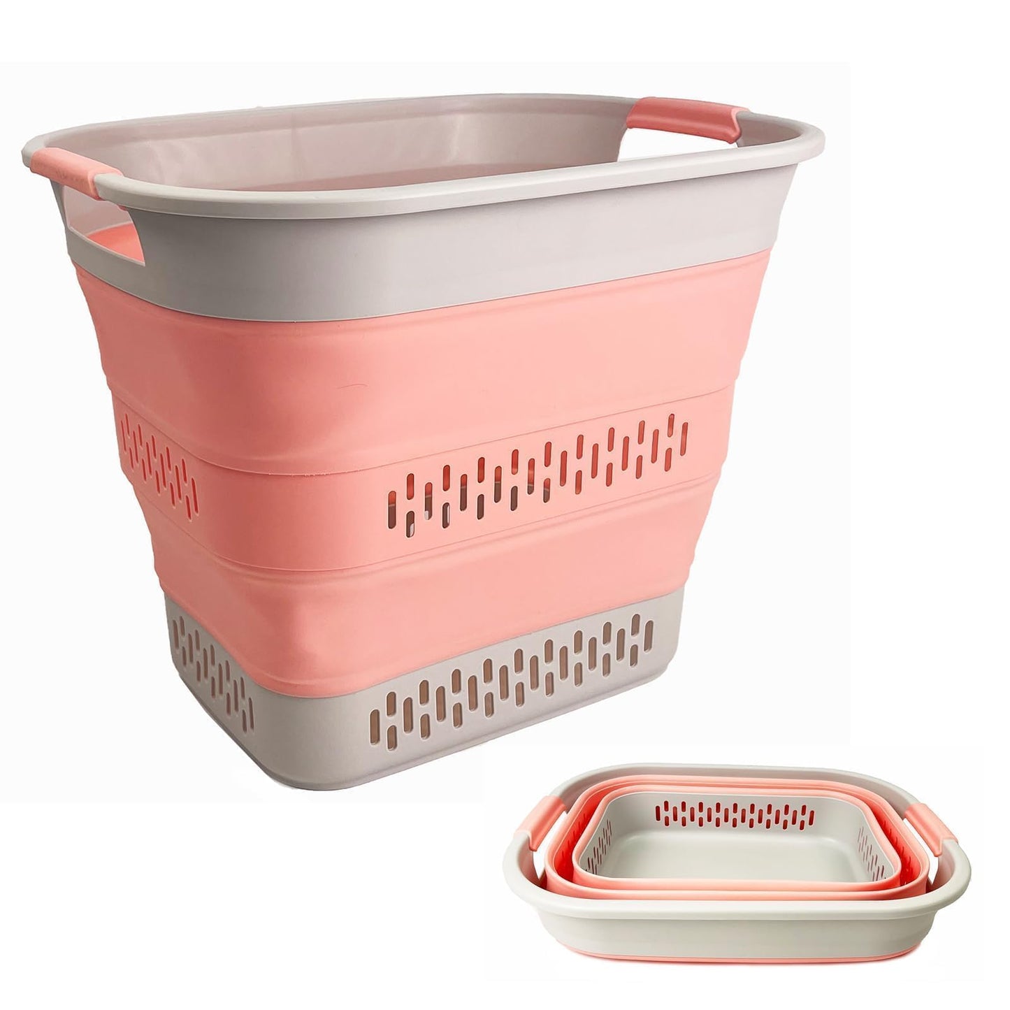 Taitettava pyykkikori, 40 l