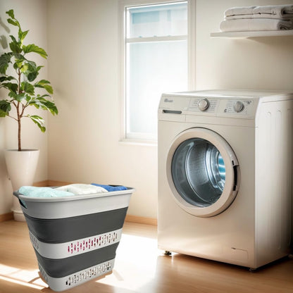 Taitettava pyykkikori, 40 l