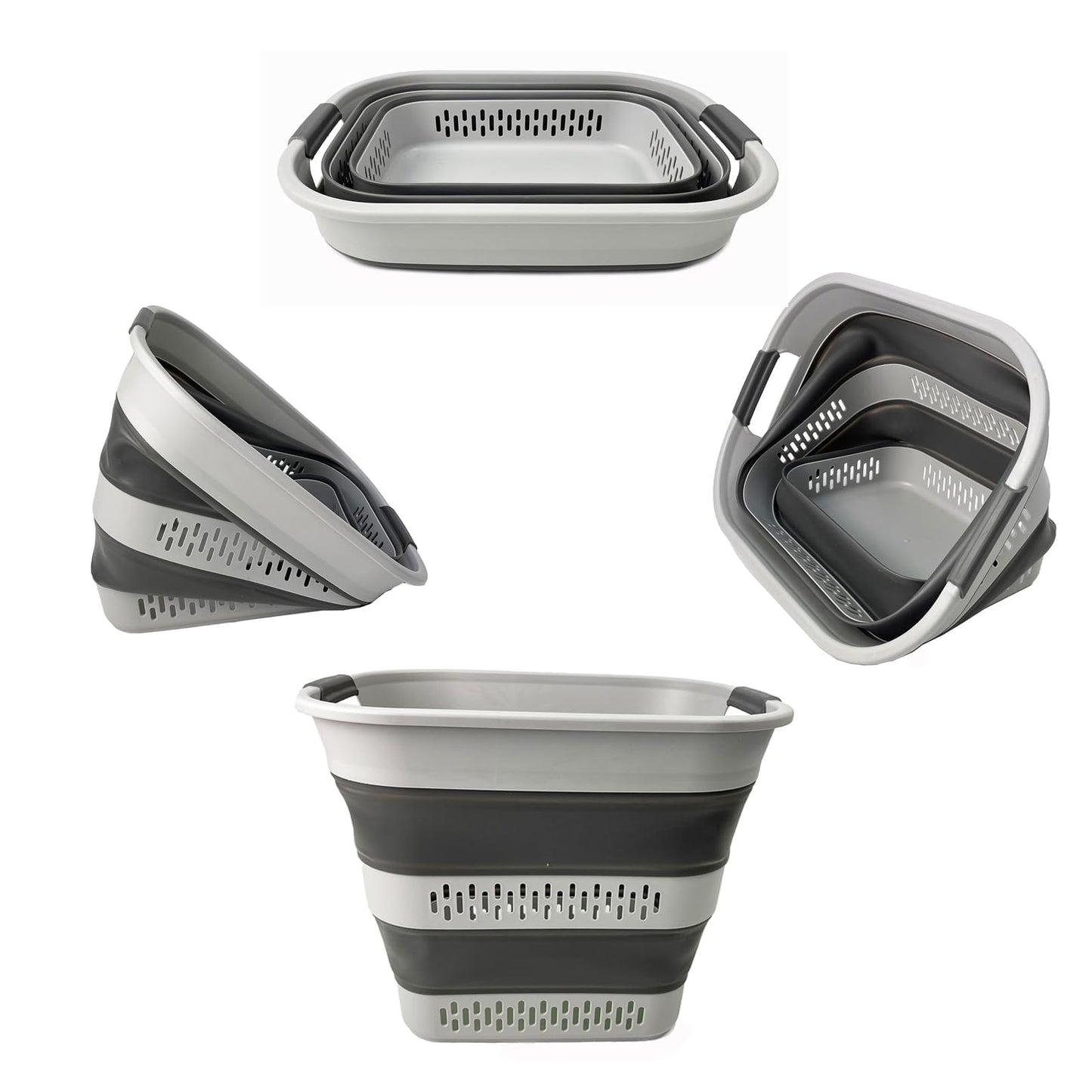 Taitettava pyykkikori, 40 l