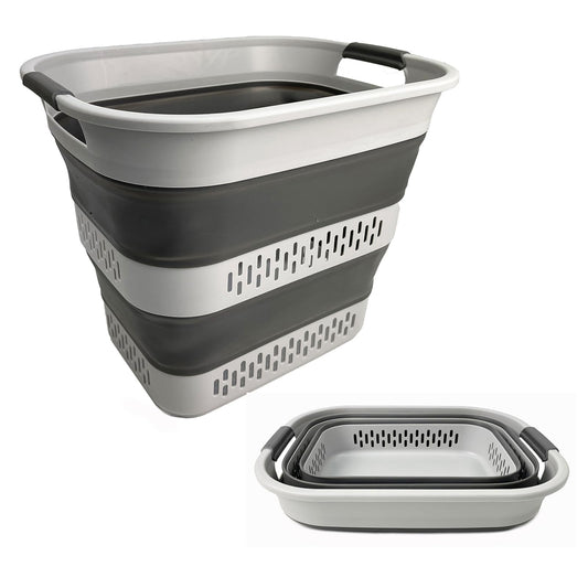 Taitettava pyykkikori, 40 l