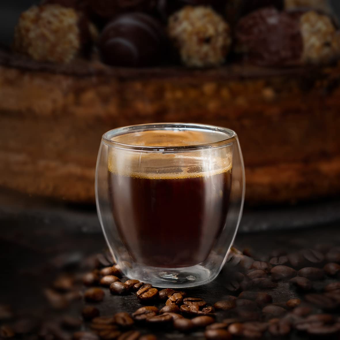 Creano DG-B Double Wall Glasses – Insulated Borosilicate Glass Cups