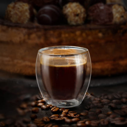 Creano DG-B Double Wall Glasses – Insulated Borosilicate Glass Cups