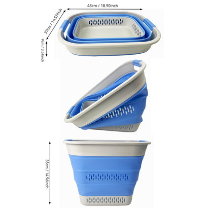 Taitettava pyykkikori, 40 l