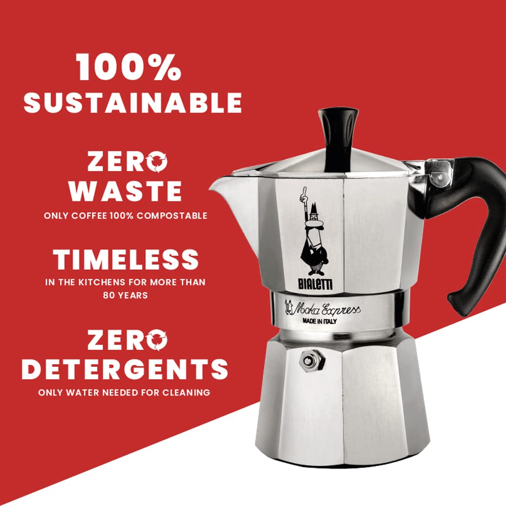 Bialetti Moka Express 1 cup espresso maker