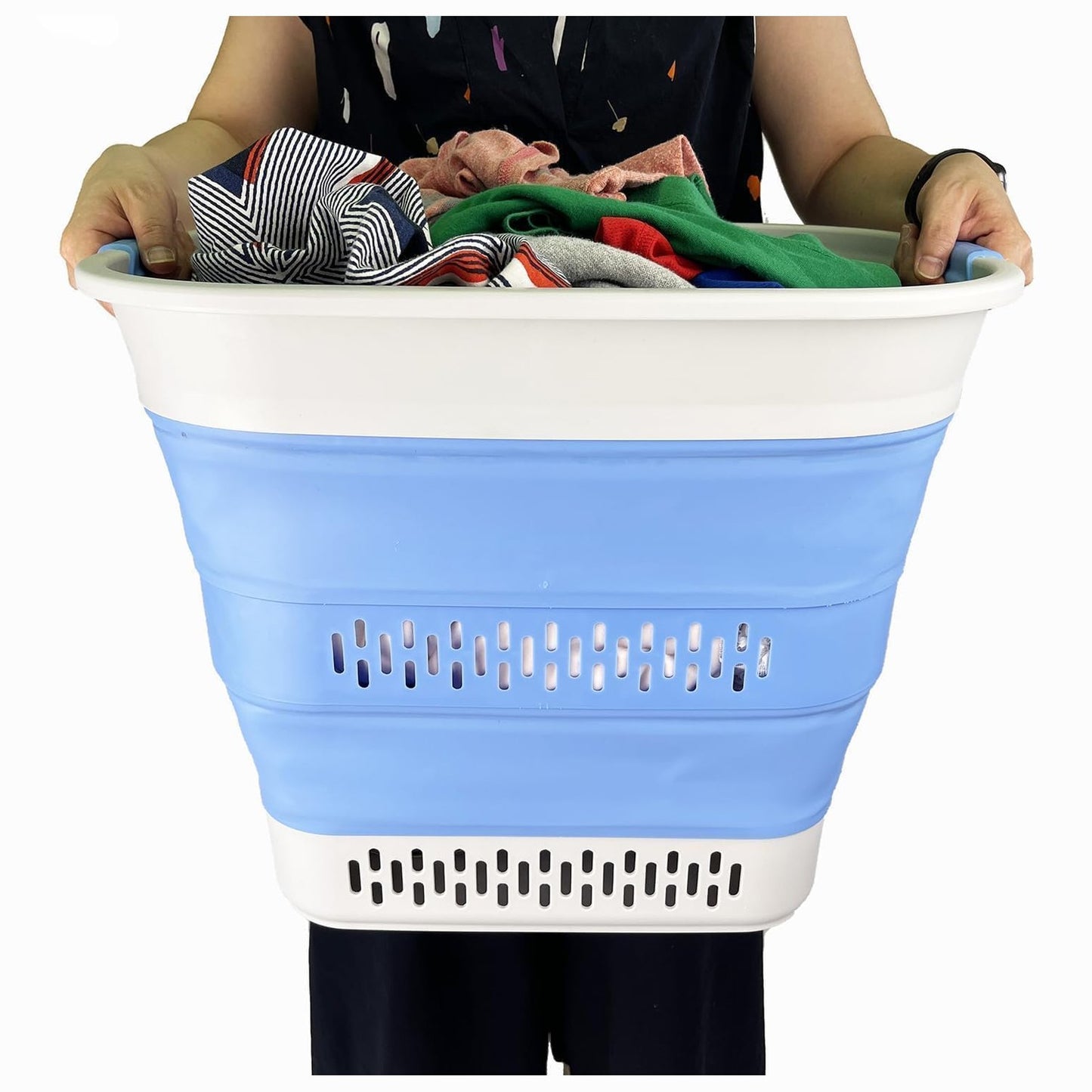 Taitettava pyykkikori, 40 l