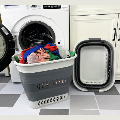 Taitettava pyykkikori, 40 l