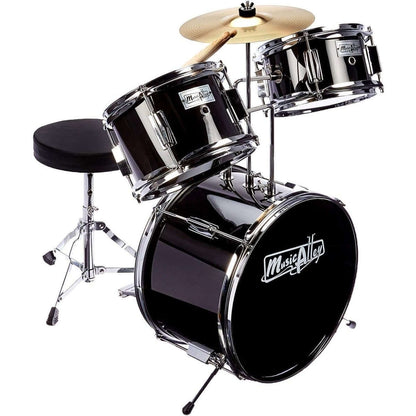 Music Alley Junior Drum Kit for Kids with Kick Drum Pedal, Drum Stool & Drum Sticks - Red - Easiley - B000GG4AUY