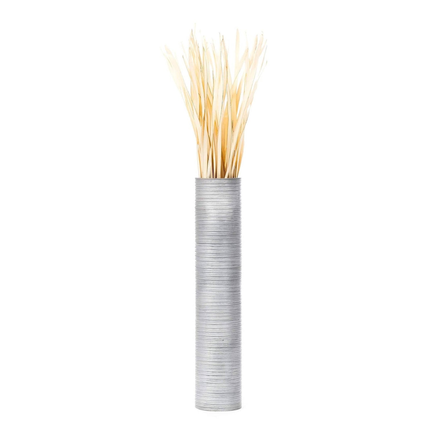 Puinen lattiamaljakko pampaheinille & oksille, 70 cm