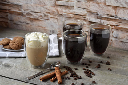 Creano DG-B Double Wall Glasses – Insulated Borosilicate Glass Cups