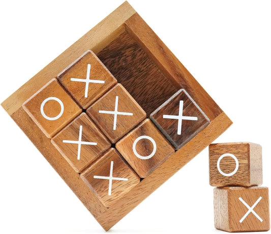 BSIRI Tic Tac Toe Game (4 Inch/10 cm)