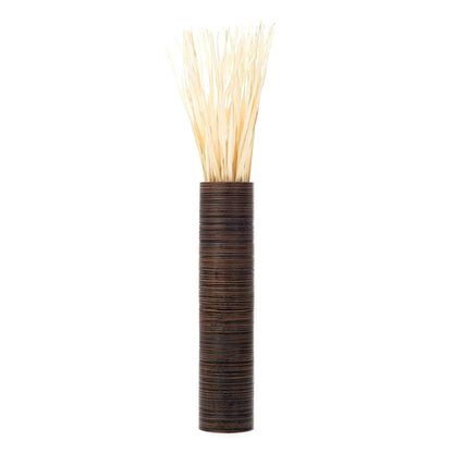 Puinen lattiamaljakko pampaheinille & oksille, 70 cm