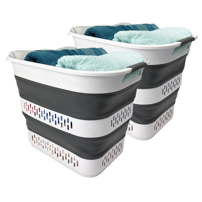 Taitettava pyykkikori, 40 l