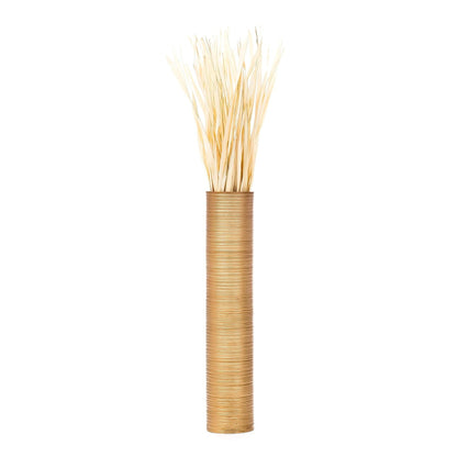 Puinen lattiamaljakko pampaheinille & oksille, 70 cm