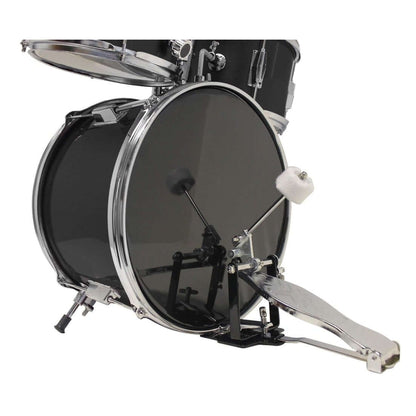 Music Alley Junior Drum Kit for Kids with Kick Drum Pedal, Drum Stool & Drum Sticks - Red - Easiley - B000GG4AUY