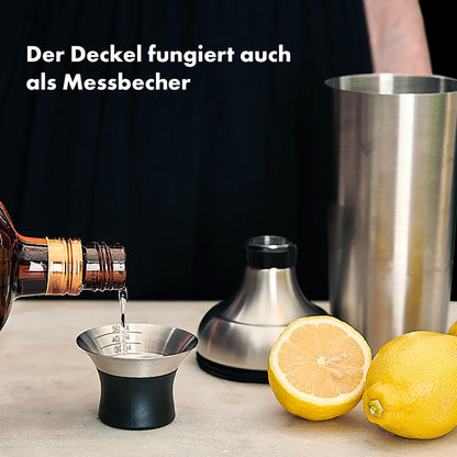 Doppelter OXO Messbecher aus Stahl