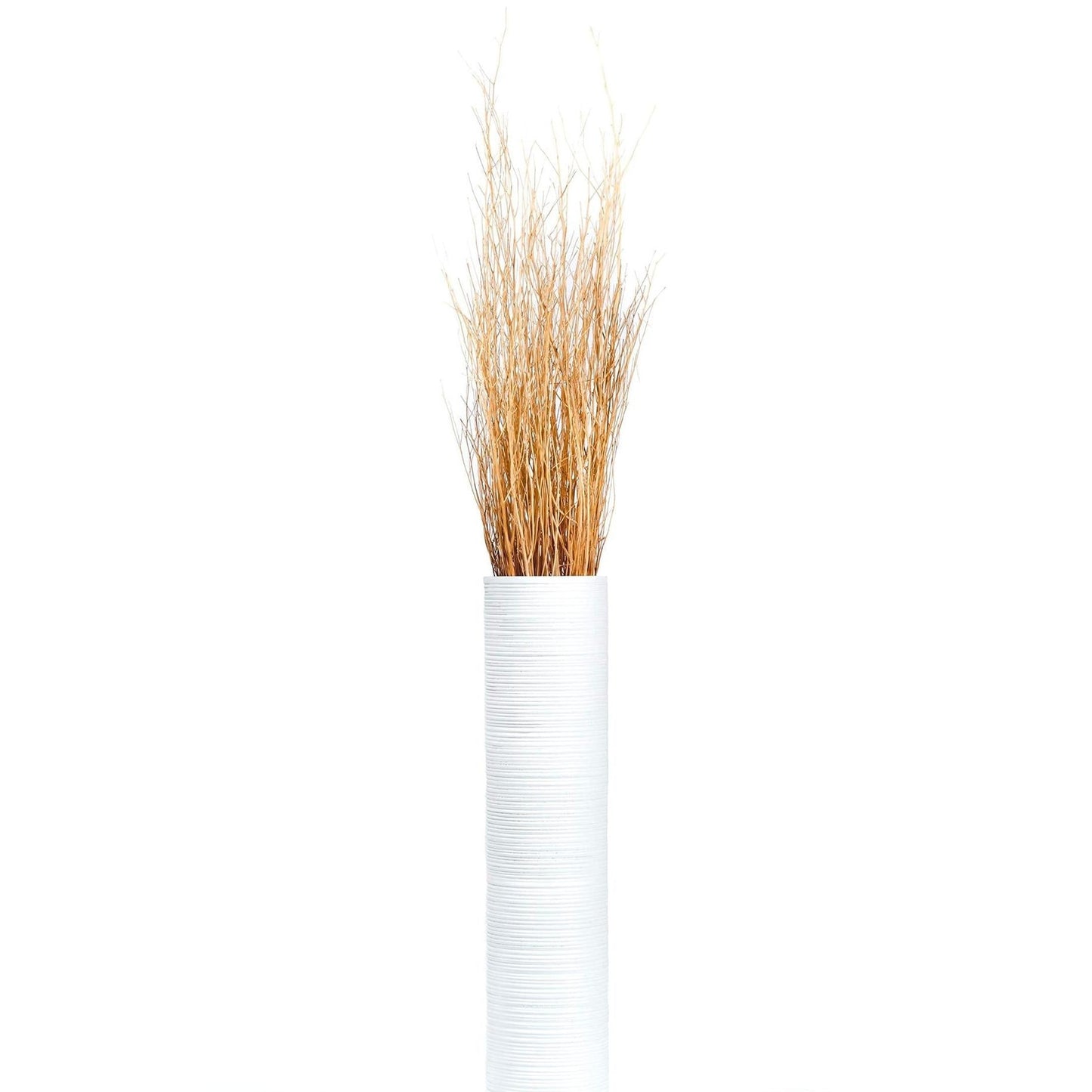 Puinen lattiamaljakko pampaheinille & oksille, 70 cm