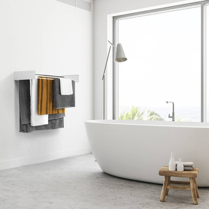 Seinään taittuva pyykinkuivain 70 cm