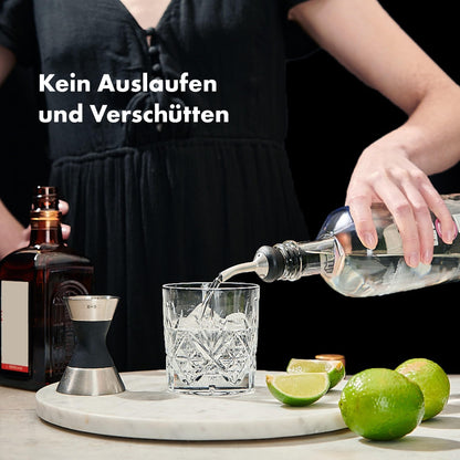 Doppelter OXO Messbecher aus Stahl
