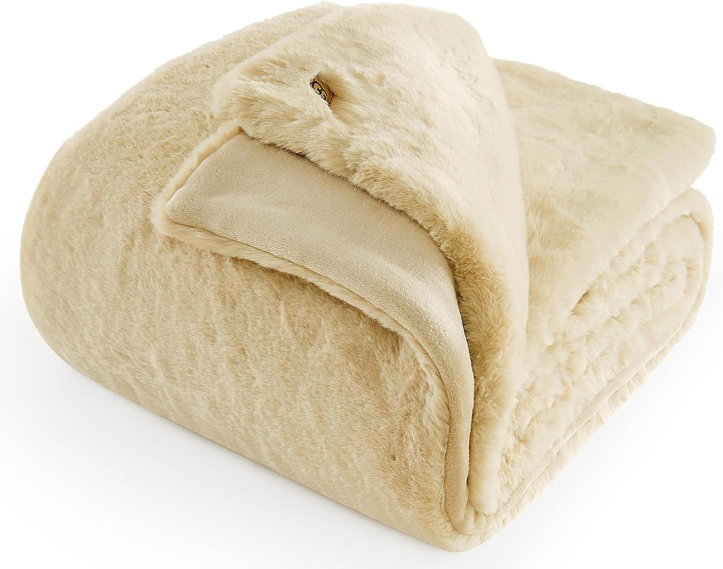 UGG Euphoria Throw Blanket – Soft Faux Fur, 50"x70"