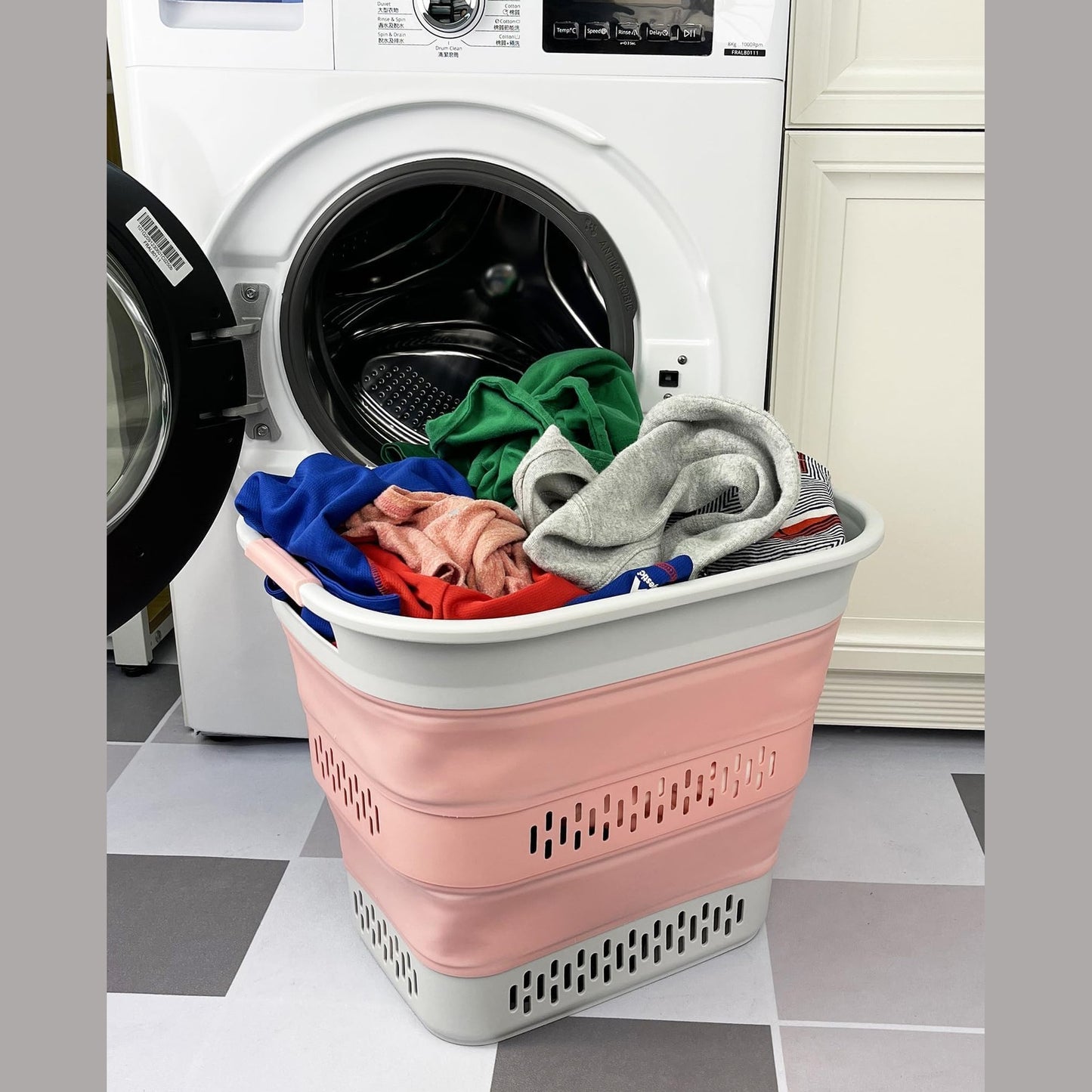 Taitettava pyykkikori, 40 l