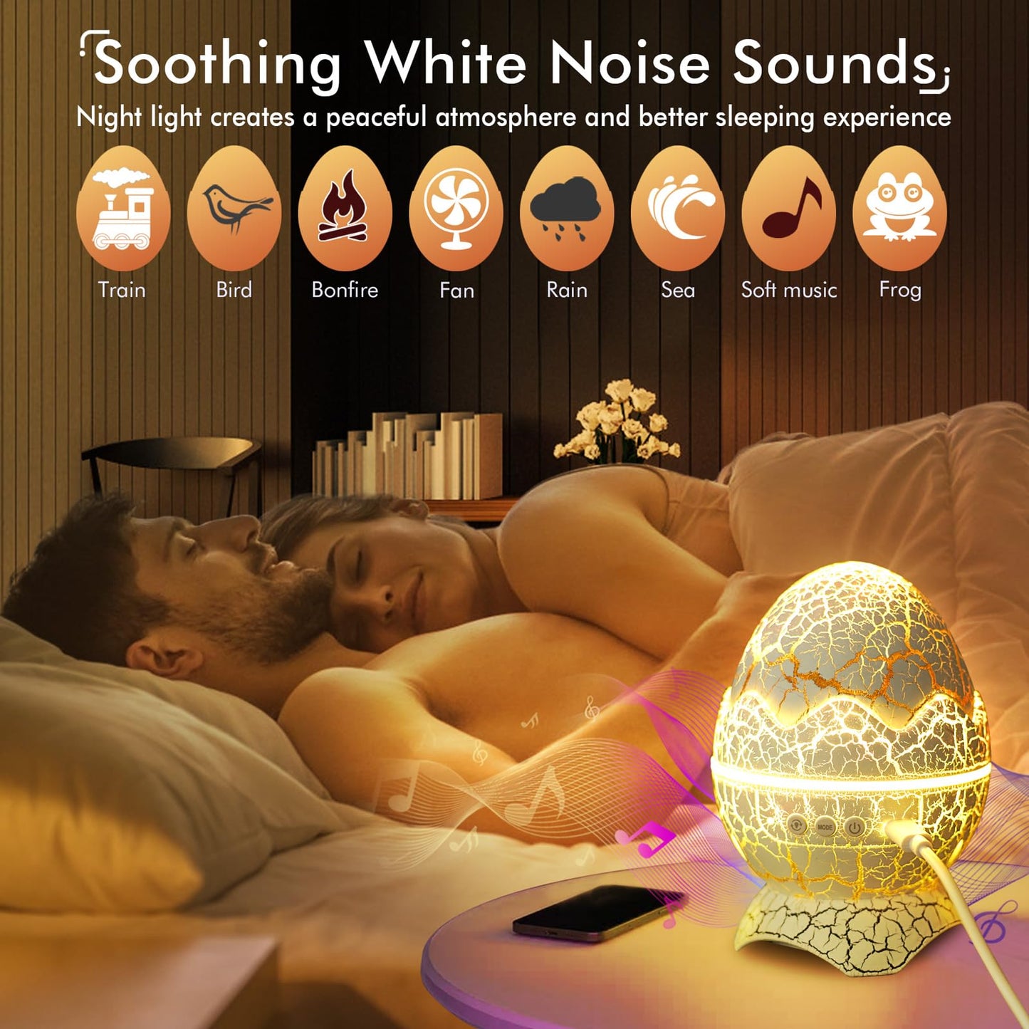 Rossetta Galaxy Star Projector – Night Light, White Noise, Bluetooth Speaker & Remote