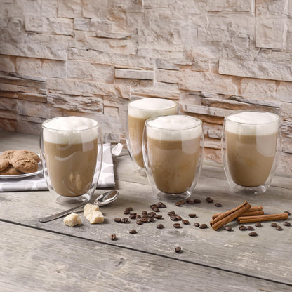 Creano DG-B Double Wall Glasses – Insulated Borosilicate Glass Cups