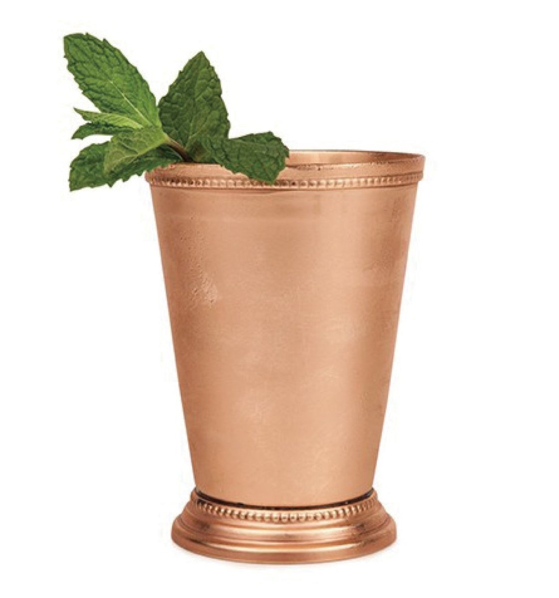 Copper Plated Beaded Mint Julep Cup 360ml 12oz - Easiley - CUPS1313-BEAD