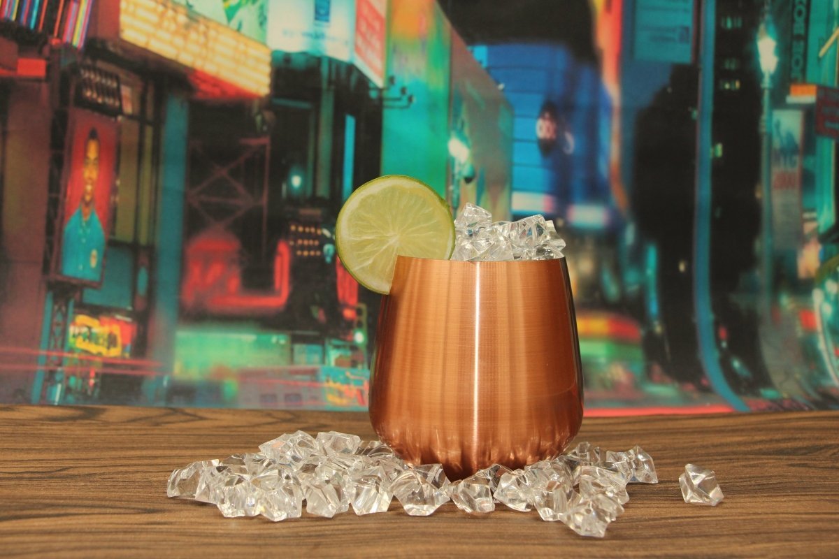Copper Plated Tapered Moscow Mule Mug 550ml 19oz - Easiley - MUGS1513-TPD