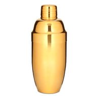 Gold Plated Deluxe Cocktail Shaker 550ml 19oz-