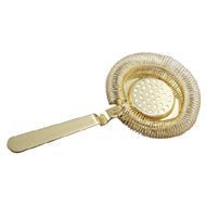 Gold Plated Deluxe Strainer - Easiley - STRH1115-DLX