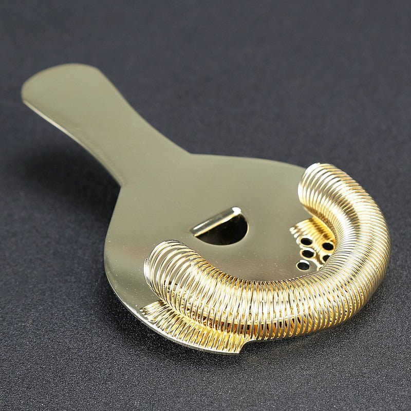 Gold Plated Luxury Cocktail Strainer - Easiley - STRH1105-LUX