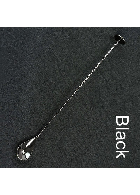 Gunmetal Black Plated Deluxe Disc Tail Bar Spoon-