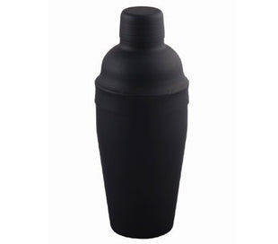 Powder Coated Deluxe Cocktail Shaker 550ml/19oz Mill-black-
