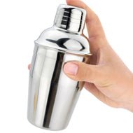 Stainless Steel Deluxe Cocktail Shaker 250ml 8oz-